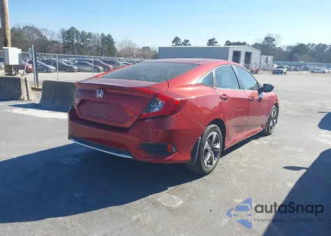 2019 Honda Civic Lx z USA, uszkodzony, nr VIN 19XFC2F62KE020981